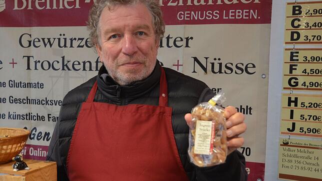 Schwört auf die abwehrstärkenden Kräfte von Ingwer: Volker Melcher. Bild: Jörg Büsche