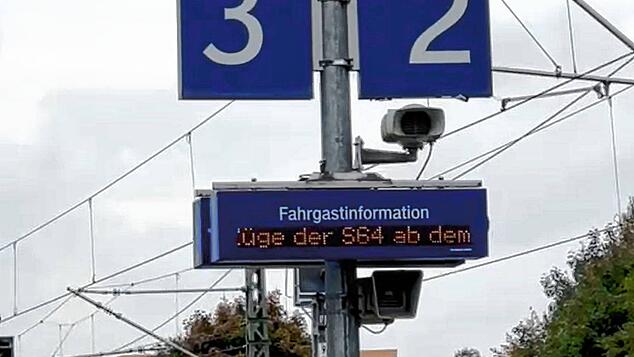 Auf der Bahnstrecke durch den Schweizer Klettgau ist alles wieder normal, die S 64 fährt wieder wie gehabt.