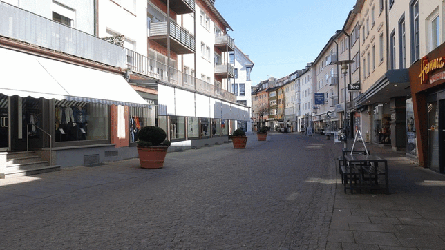 In Friedrichshafen steht das öffentliche Leben still