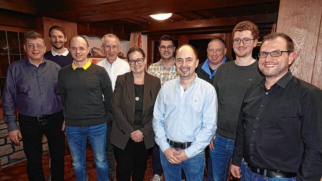 Die Kandidaten der Freien Wähler Rickenbach (von links): Georg Metzger, Timo Häßle, Mike Keller, Walter Waßmer, Eva Riekewald, Sascha ...