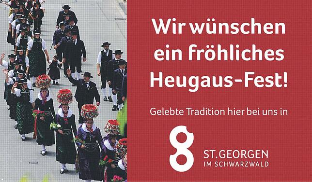 Bild 4: St. Georgener Heugausfest: Hier wird gefeiert wie anno dazumal