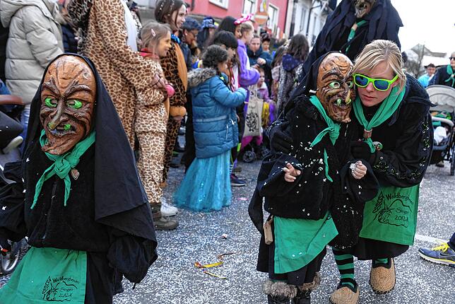Bild 23: Bilder vom großen Fasnet Samschdig-Umzug der Poppele-Zunft (2)