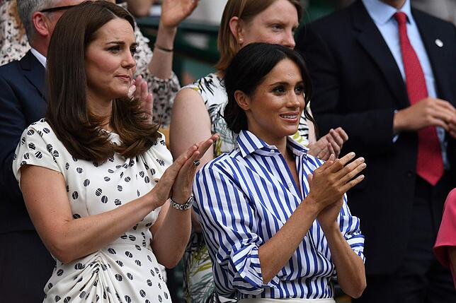 Ihr Verhältnis soll nicht das beste sein: die Herzoginnen Meghan und Kate.