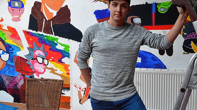 Raffaele Mazzitelli an seinem Arbeitsplatz im Jugendcafé Zepp.
