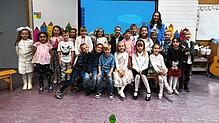 Die Klasse 1a der Grundschule Im Steppach in VS-Villingen mit Klassenlehrerin Kimberly Franz.