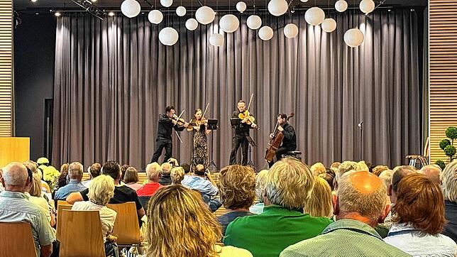 Bild : Die feierliche Eröffnung der Festivitäten in Hohentengen