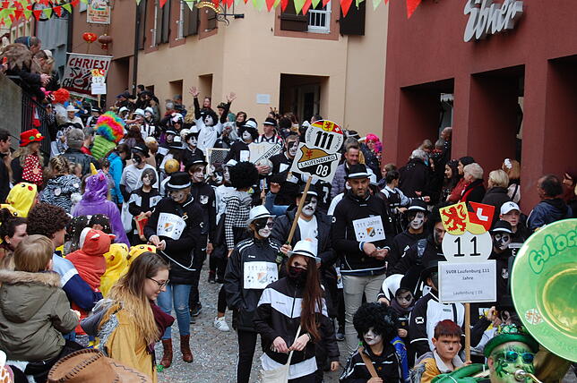 Bild 17: Bilder vom Fasnachtsumzug in Laufenburg