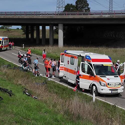 Massensturz beim Radrennen Riderman: So erlebt ein Teilnehmer den Unfall