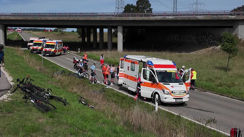 Massensturz beim Radrennen Riderman: So erlebt ein Teilnehmer den Unfall