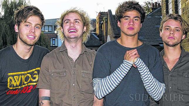 Das ist 5 Seconds of Summer (von links): Luke Hemmings (19), Michael Clifford (20), Calum Hood (19) und Ashton Irwin (21).