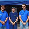 Sie stellten beim Blaulichttag des Werbe- und Förderungskreises Waldshut die Arbeit des Technischen Hilfswerks vor (von links): ...
