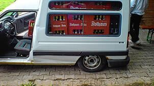 Besondere Erinnerung an das erste eigene Auto: Ganze 30 Kästen Bier wurden mit dem Renault Rapid von Matthias Klausmann transportiert.