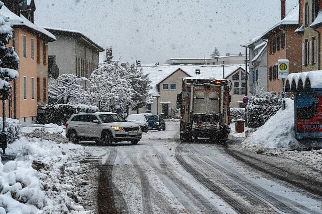 Bild 30: Wenn Villingen den ganzen Tag im Schnee versinkt