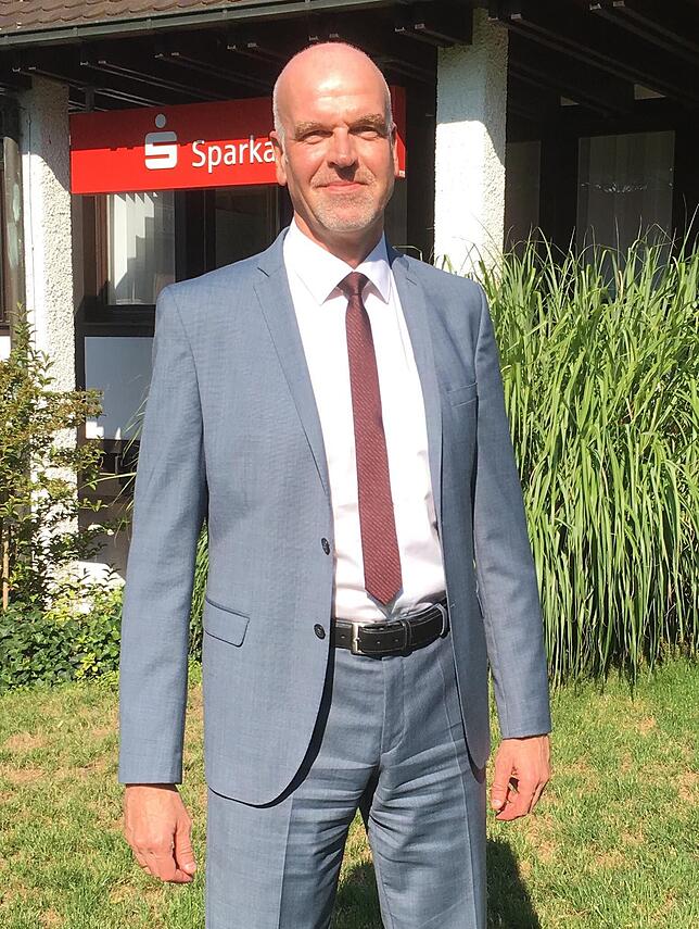 Uwe Reith ist heute Marktbereichsleiter der Sparkasse Allensbach.