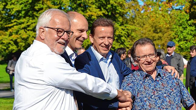 Im Oktober 2019 war eine Delegation aus Singen in Celje anlässlich des 30-jährigen Bestehens der Städtepartnerschaft. Im Bild (von ...
