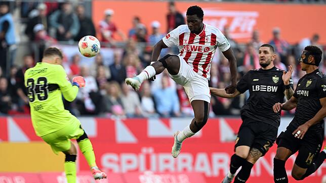 Der 1. FC Köln und der VfB Stuttgart lieferten sich ein umkämpftes Duell.