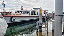 Mit dem Zeller Schiff war die URh 2024 bis nach Radolfzell unterwegs. Könnte das künftig wieder der Fall sein?