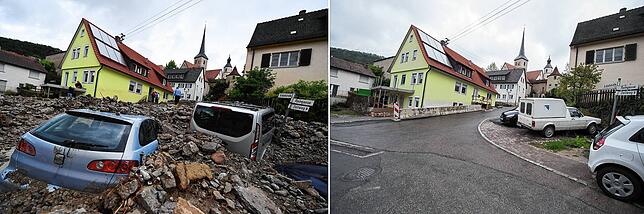 Bild 10: Vier Jahre nach der zerstörerischen Sturzflut in Braunsbach: So sieht es in der Gemeinde heute aus