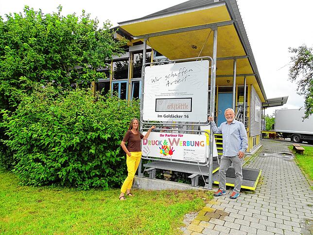 2020: Joseline Gräber-Reutter und Rüdiger Semet (von links) vom Vorstand des Werkstättle e.V. sind überzeugt, dass das ...