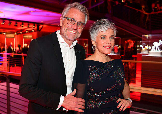 Birgit Schrowange und Freund Frank Spothelfer