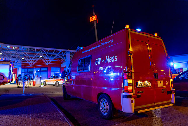 Erst nach entsprechenden Messungen kann das Einkaufszentrum wieder freigegeben werden.