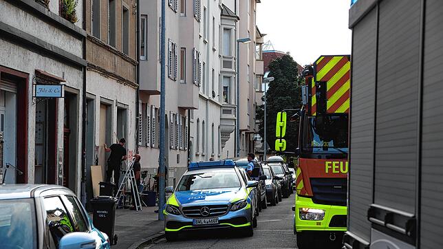 Die Polizei hat das besetzte Haus in der Markgrafenstraße geräumt. Gegen 5 Uhr erfolgte die Räumung, 14 Personen befanden sich im Haus.