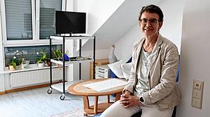 Zita Koch, Geschäftsführerin des Spitalfonds, freut sich, wenn die Umbauarbeiten im Seniorenzentrum St. Franziskus Ende September beginnen.
