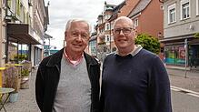 Werner Gaiser (links) und Rolf Bart haben im Vorstand des Krankenhaus-Fördervereins zusammengearbeitet, doch jetzt verabschiedet sich ...