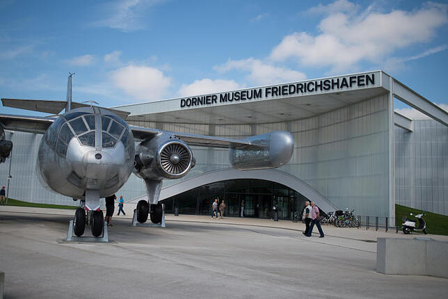 Das Dornier Museum in Friedrichshafen. Hier soll die 1977 von Terroristen entführten «Landshut» ausgestellt werden. Die ehemalige ...
