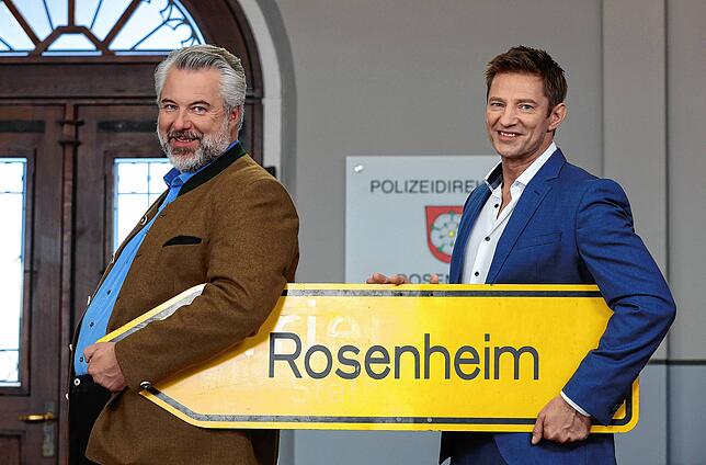Auf nach Rosenheim: Dieter Fischer (links) ist seit Staffel 11 dabei, Igor Jeftic seit Staffel 8.