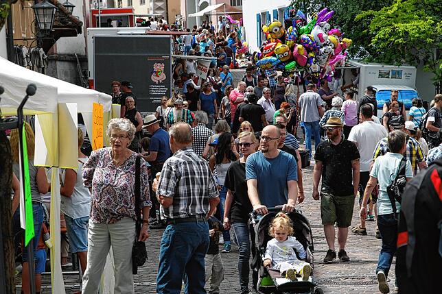 Die Veranstalter des Altstadtfestes hoffen auch einen ähnlichen guten Besuch, wie hier auf unserem Bild aus dem Jahr 2019.