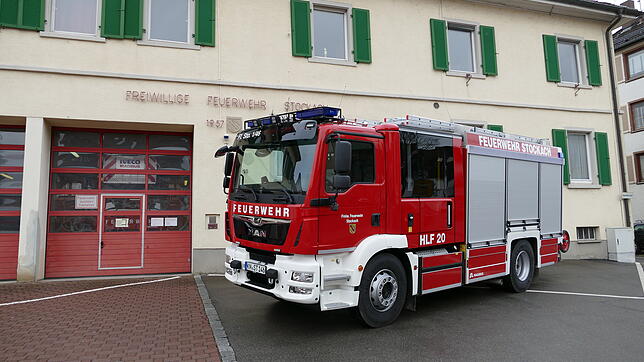 Bild: neues HLF der Feuerwehr StockachDas neue HLF der Feuerwehr
