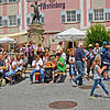 Ausgelassene Stimmung: Stadt und Brauerei richten das Donauquellfest in den ungeraden Jahren aus. Für die geraden Jahre wird an einem ...