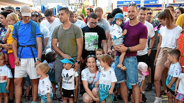 Bild : So viele sind beim 14. Trompeterlauf in Bad Säckingen dabei! Hier die Bilder der jüngsten Läufer