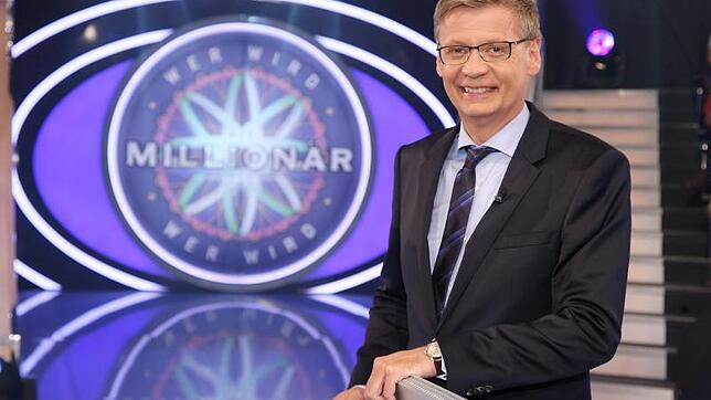 "Da könnte man auch einen Besenstiel als Moderator hinsetzen." Moderator Günther Jauch über "Wer wird Millionär".