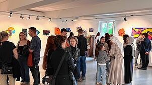 Bis Ende des Jahres finden in der Galerie im Kulturhaus Caserne vorerst keine Ausstellungen mehr statt, wie hier im Mai 2025.