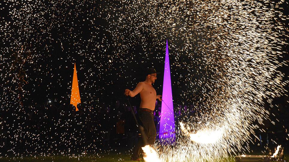 Lichterfest in Bad Dürrheim.