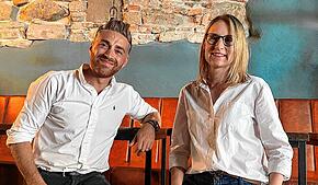 Athir Jasso und Evelyn Wollenweber in ihrem neuen, dem fünften, Goodways-Café in der Region. Für die beiden Gastronomen geht mit dieser ...