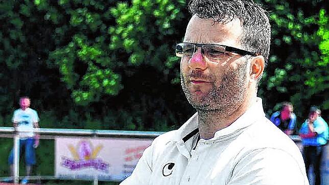 Reiner Steck, hier noch als Trainer des FV Weiler.