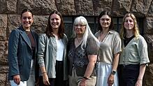 Das Team Gesundheitsnetzwerk Schwarzwald-Baar (von links): Laura Sunseri, Meike Kreysing, Kerstin Pahlke, Regina Lechmann und Sabrina ...
