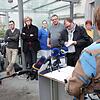 November 2013: Bei einer Pressekonferenz stellt der Betriebsrat am Herzzentrum seine Sicht der Dinge dar. Die Beschäftigten fürchten ...