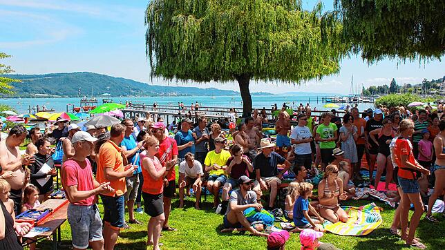 Bild : Bilder vom Seeschwimmen 2023 am See-Ende