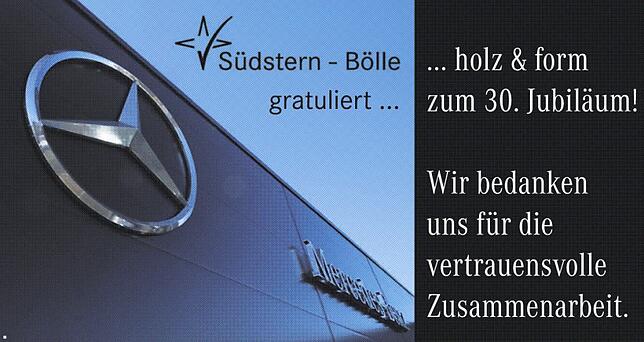 Bild 11: 30 Jahre Holz & Form: Großes Leistungsspektrum