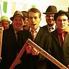 Die Fürstenberger Narrenväter (von links): Andreas Gut, Lukas Straub, Markus Mayer, Tobias Rothmund, Robert Bäurer, Joachim Engesser, ...