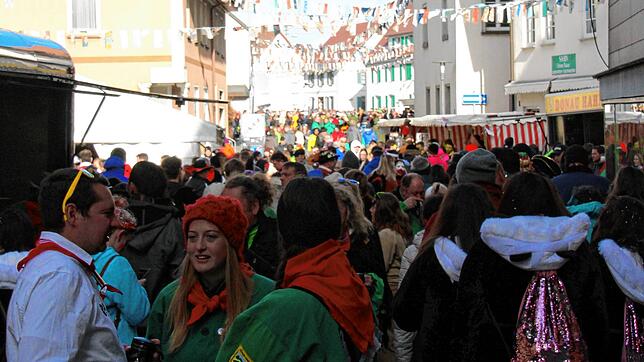 Fasnetmändig und eine so volle Meßkircher Altstadt – das wird es 2021 nicht geben.