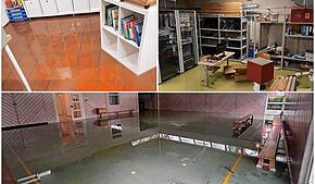 Überflutete Böden, Möbel, die im Wasser stehen – das Unwetter im August hat Spuren in Radolfzell hinterlassen.