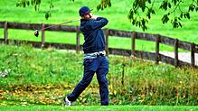 Felix Neureuther während des Charity-Golfturniers am Öschberghof in Donaueschingen.