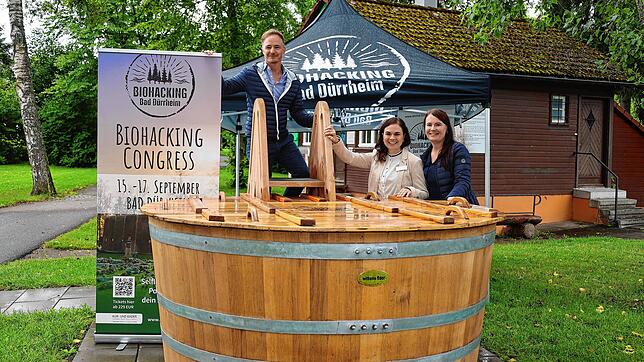 Für den zweiten Biohacking Bad Dürrheim Congress wird das Team um Kur-und-Bäder-GmbH-Geschäftsführer Markus Spettel, Projektleiterin ...