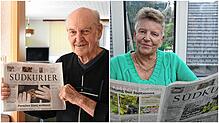 Wilfried Muckle aus Furtwangen-Rohrbach und Elisabeth Duffner aus Schonach sind seit den Anfangsjahren SÜDKURIER-Leser.