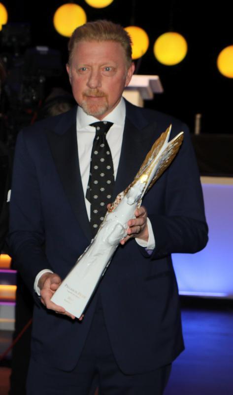 Boris Becker im Hier und Jetzt: 2008 wurde er zur Legende des Sports gekürt, am 4. November 2017 erhielt er beim Sportpresseball in der ...